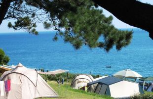 Emplacements vue sur mer dans notre camping en Bretagne Côtes d'Armor